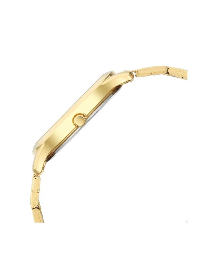 تيتان Men Analog Display Watch With Gold Stainless Steel Strap - 1825YM13