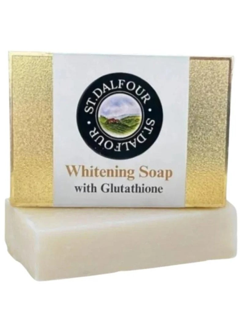St.Dalfour St. Dalfour Whitening Soap with Glutathione, Vitamin C & E -135g 