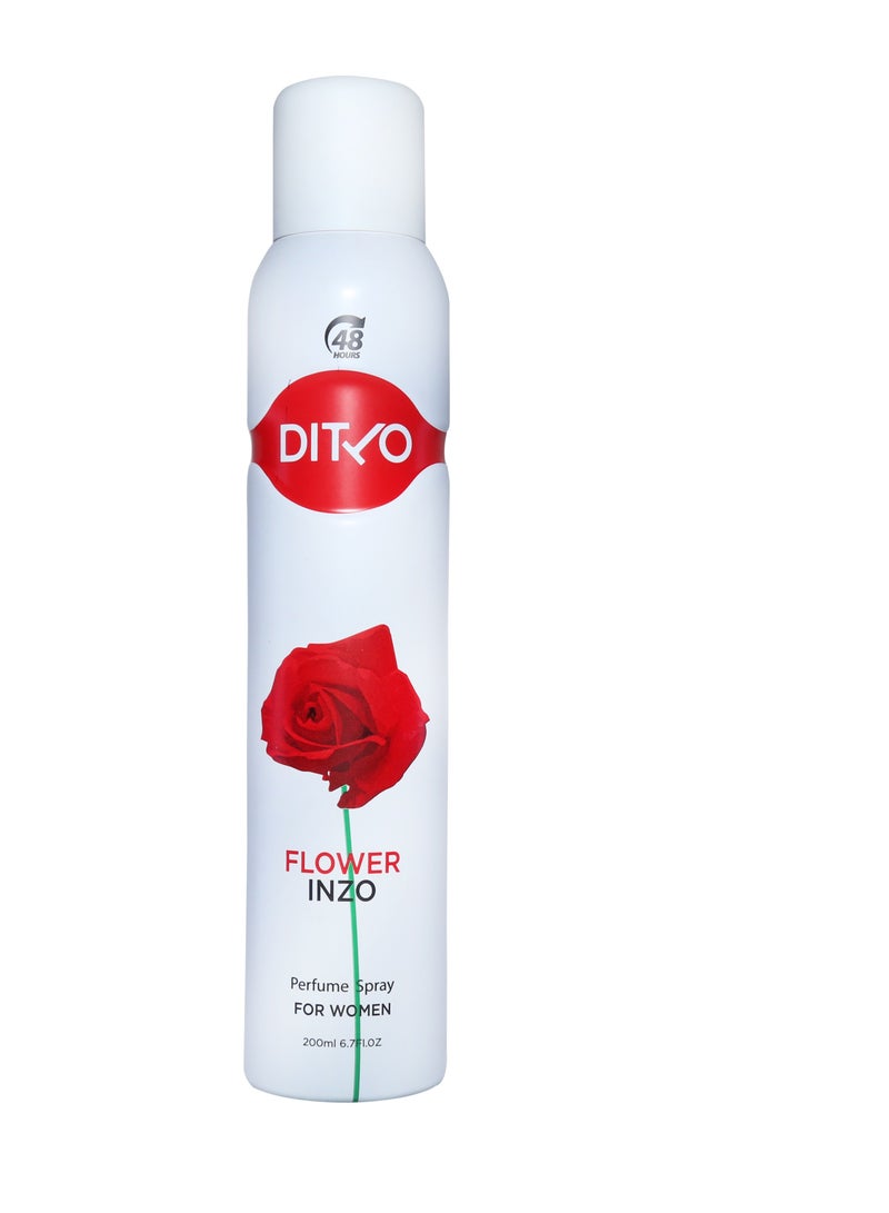 Flower Inzo Perfume Spray For Women 200ml