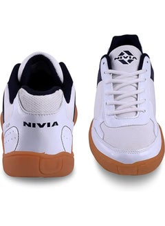 Nivia Flash Badminton Shoes | For Mens & Boys | Material Type : EVA, Mesh | Comfortable | Lace Up | Non-Marking Round Sole | Stability  - Image 4