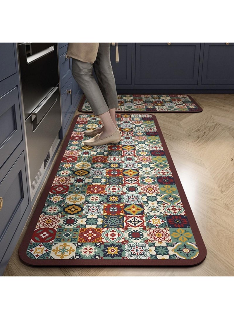 Y&D 40X60CM 40X120CM Household Non Slip Entry Full Shop Stain Resistant Crystal Velvet Carpet  - Image 1