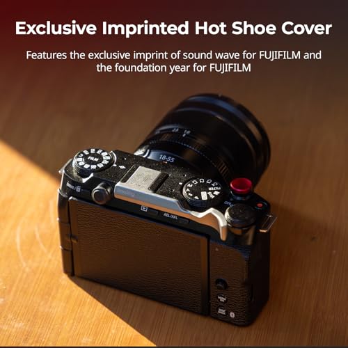 SmallRig Thumb Grip with Hot Shoe Cover for FUJIFILM X-M5 (Silver) - 4877 - Image 2
