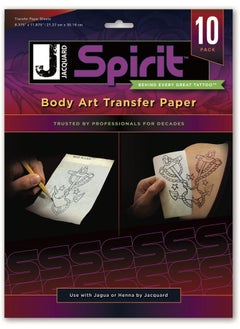 Jacquard Jacquard Spirit Transfer Paper 10-Pack, Multicolor 