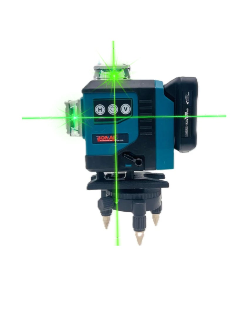 BONAI 16-Line 4D Green Beam Laser Level: High-Precision, Self-Leveling Tool for Indoor & Outdoor Projects  - Image 5