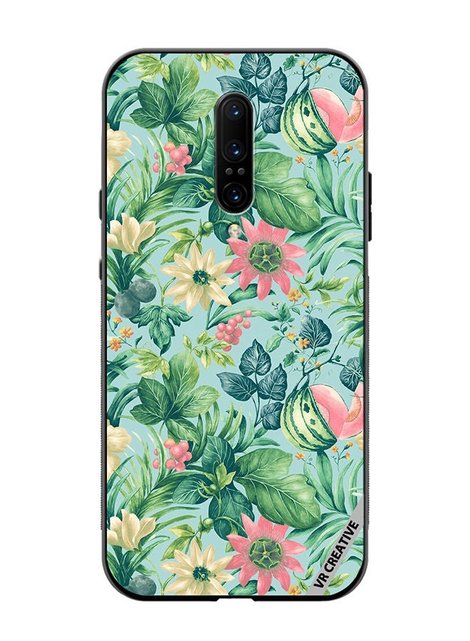 VR CREATIVE Protective Case Cover For OnePlus 7 Pro Sunflower Design Multicolour - Image 1