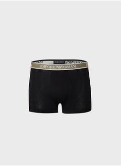 EMPORIO ARMANI 3 Pack Logo Band Boxers  - Image 2