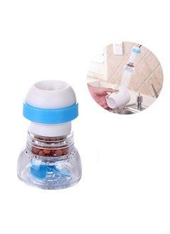 O Ozone Extendable Water Tap Filter [ Saves Water Upto 50% ] [ Faucet Extender or Tap Extender ] Fit in your Kitchen or Bathroom Faucet - Blue  - Image 1