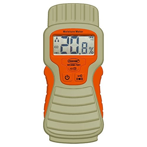 Precise Sports Precise Wood & Concrete Moisture Meter with Test Specimens & Spare Pins - Image 1