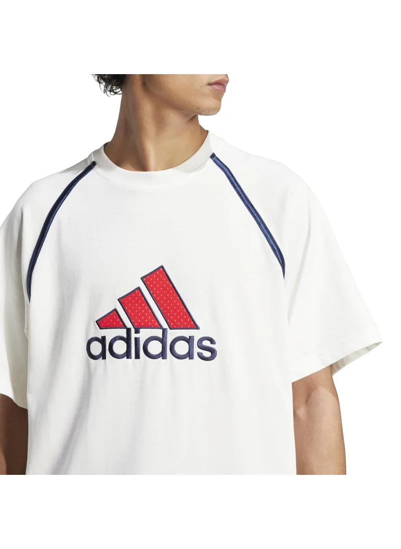 اديداس adidas BADGE TEE Q2 White Originals Men T-SHIRTS