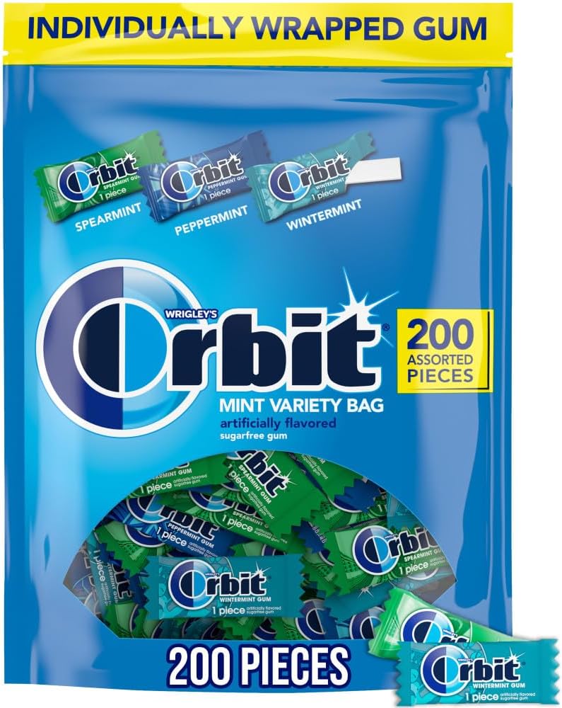 Orbit Assorted Mint Sugar Free Chewing Gum Pack - Image 1