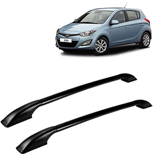 Vocado Exclusive Drill Free Roof Rails For Hyundai I20 (Black) - Image 1