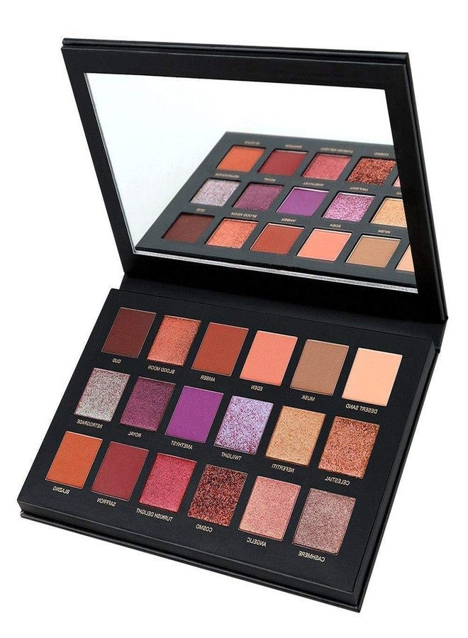 Authentic Store Dessert Dusk Eyeshadow Palette 18 Color Makeup Palette Highlighters Eye Make Up High Pigmented Professional Mattes and Shimmers - Image 1