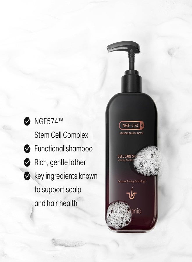 CELINO CELONIA NGF 574H Bio Cell Care Shampoo, Primed Bio Stem Cell For Healthy Scalp, Hair Regrowth And Anti Hair Loss, Revitalize Dry Flaky & Itchy Scalp, Great For Sensitive Scalp. 300ml - Image 3