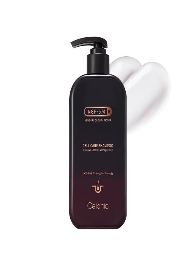 CELINO CELONIA NGF 574H Bio Cell Care Shampoo, Primed Bio Stem Cell For Healthy Scalp, Hair Regrowth And Anti Hair Loss, Revitalize Dry Flaky & Itchy Scalp, Great For Sensitive Scalp. 300ml - Image 1