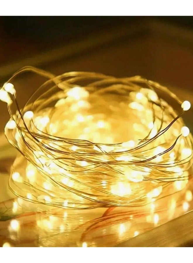 Cake Flower Gift Box Decoration LED Light Strip, 3mx2pcs Home Decoration Warm Color Light Strip - Image 2
