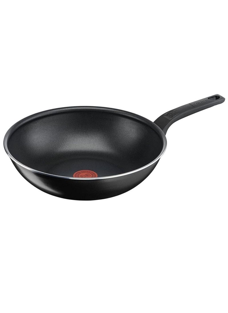 Tefal - Tefal Issencia Wok Pan 28 cm Wok Pan Non Stick Frying Pan With Integrated Thermo Spot Temperature Control Ergonomic Thermoplastic Handle Extra Deep Shape - Image 1