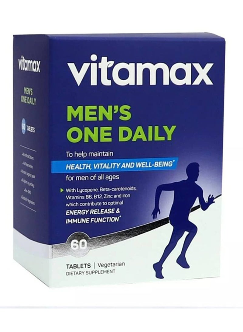 Vitamax Men's One Daily Tab 60's - Image 1