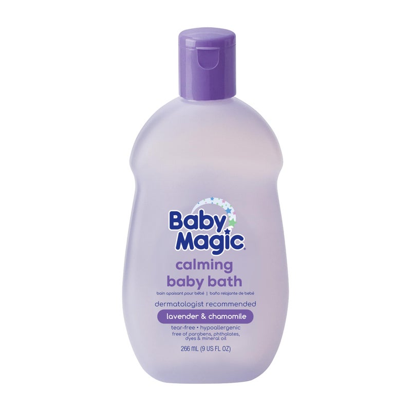 Baby Magic Calming Baby Bath |9oz | Lavender & Chamomile | Tear-Free, Free of Parabens, Phthalates, Sulfates and Dyes - Image 1