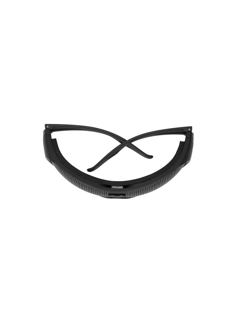 Safety Goggles, Breathable Impact Resistant Iron Mesh Pattern Uv400, Against Wind and Sand, for Outdoor Game, Windproof Glasses Most Face Shapes, Design with Case(1 Pack) - Image 2