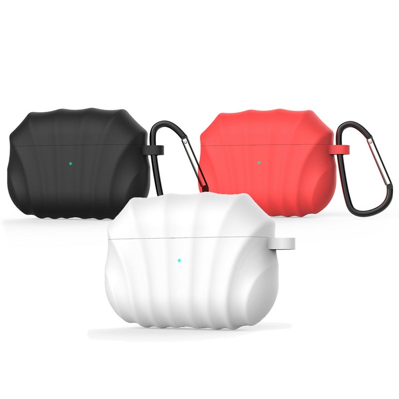 Cute Protective Earphone Cover Case Compatible With AirPods Pro White - Image 2