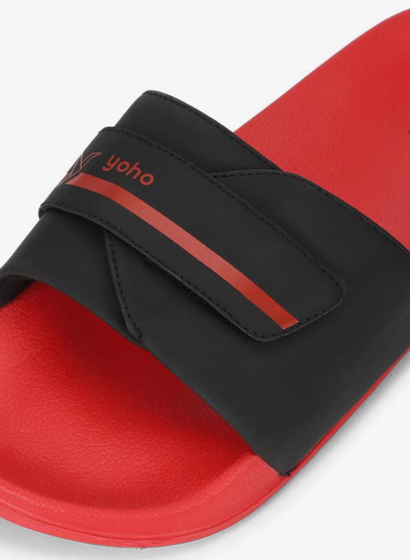 YOHO Men Red Drystep Slides - Image 5
