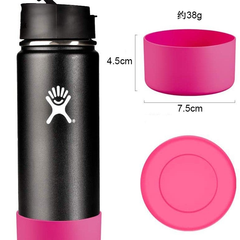 Selling Thermos Cup Silicone Protective Cover Tea Set Protective Cup Bottom Cover Diameter 7.5Cm9Cm Applicable - Image 1