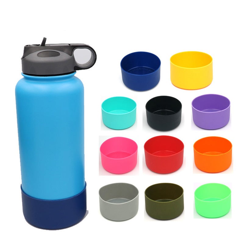 Selling Thermos Cup Silicone Protective Cover Tea Set Protective Cup Bottom Cover Diameter 7.5Cm9Cm Applicable - Image 3