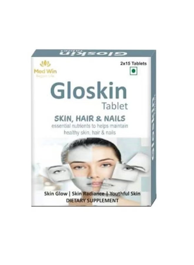 Gloskin Tablet 30’s – Skin, Hair, Nails