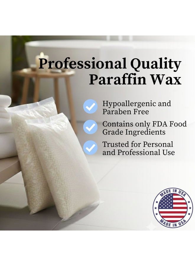 Performa Unscented Paraffin Wax Beads, Case of 6, 1 Pound Paraffin Wax Beads for Hypoallergenic Massages On Sensitive Skin, Medical Grade Wax for Paraffin Heating Units, Heated Wax for Arthritis - Image 3