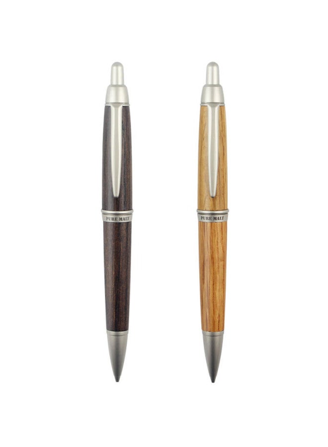 يوني ميتسوبيشي (uni) قلم رصاص آلي طلابي 0.5mm Century Oak Shaft قلم ميكانيكي هدية أعمال قلم M5-1015 Thick Shaft لون خشب فاتح - Image 5