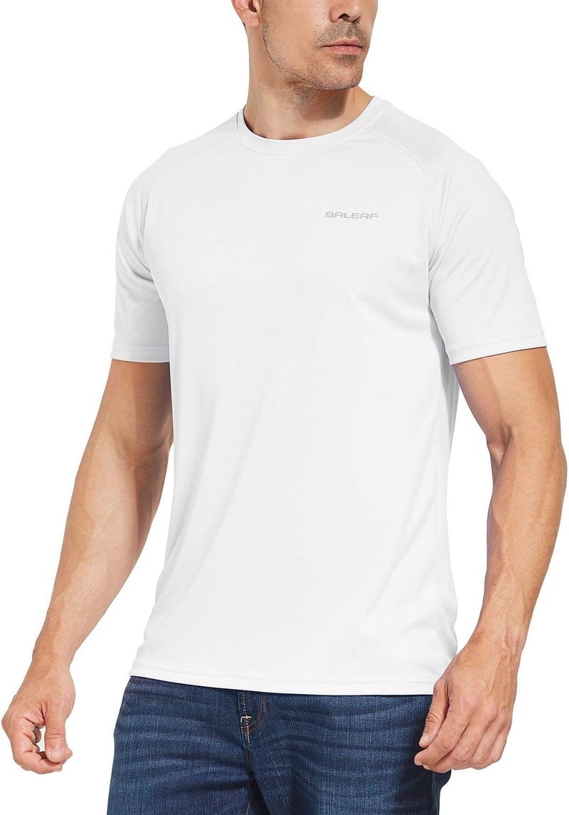 Baleaf Men's Sun Protection Shirts UV SPF UPF 50+ Long Sleeve Rash Guard Fishing Running Quick Dry Lightweight - Image 3
