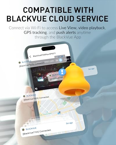 BlackVue DR970X-2CH Plus II Dash Cam – 4K UHD Front & Full HD Rear with STARVIS 2 & HDR, Fast Boot, USB-C, Video Playback via Wi-Fi, Cloud Remote Access, Smart Parking Mode - Image 4