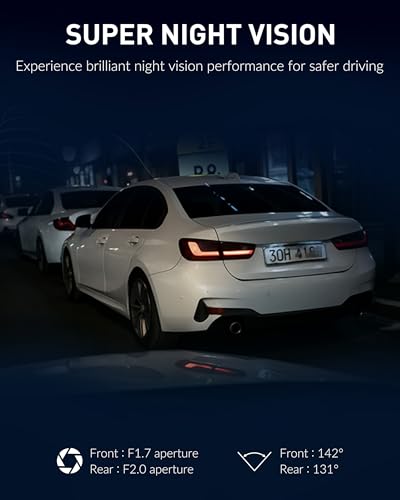 BlackVue DR970X-2CH Plus II Dash Cam – 4K UHD Front & Full HD Rear with STARVIS 2 & HDR, Fast Boot, USB-C, Video Playback via Wi-Fi, Cloud Remote Access, Smart Parking Mode - Image 3