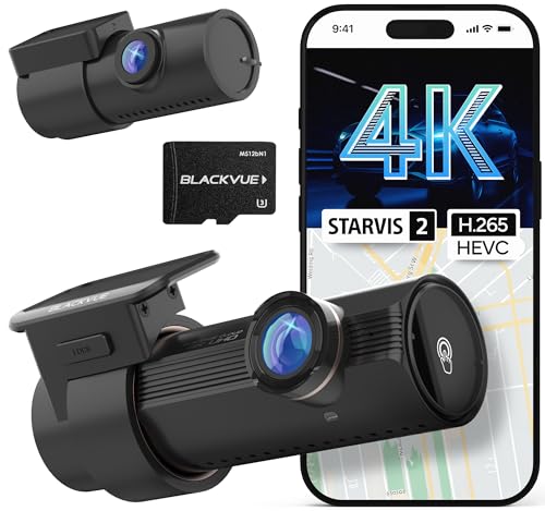 BlackVue DR970X-2CH Plus II Dash Cam – 4K UHD Front & Full HD Rear with STARVIS 2 & HDR, Fast Boot, USB-C, Video Playback via Wi-Fi, Cloud Remote Access, Smart Parking Mode - Image 1