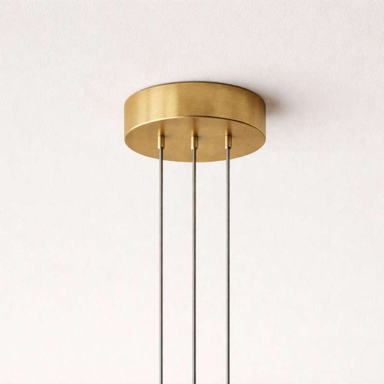 Pan Home Aether 12-Light 3W LED Pendant Lamp 3000k Warm Light 85x170cm - Brown - 181AIC9904510 - Image 4