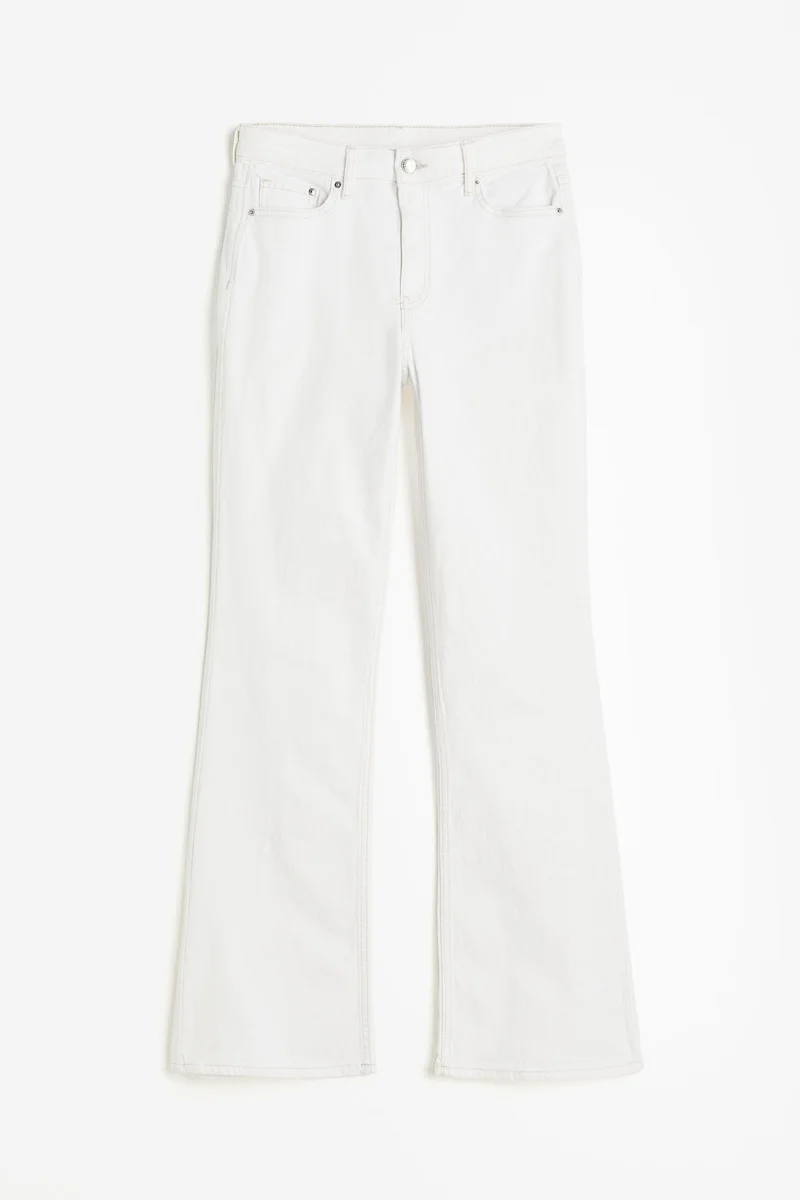 اتش اند ام جينز كيرفي بقصة بووت كت وخصر عالي