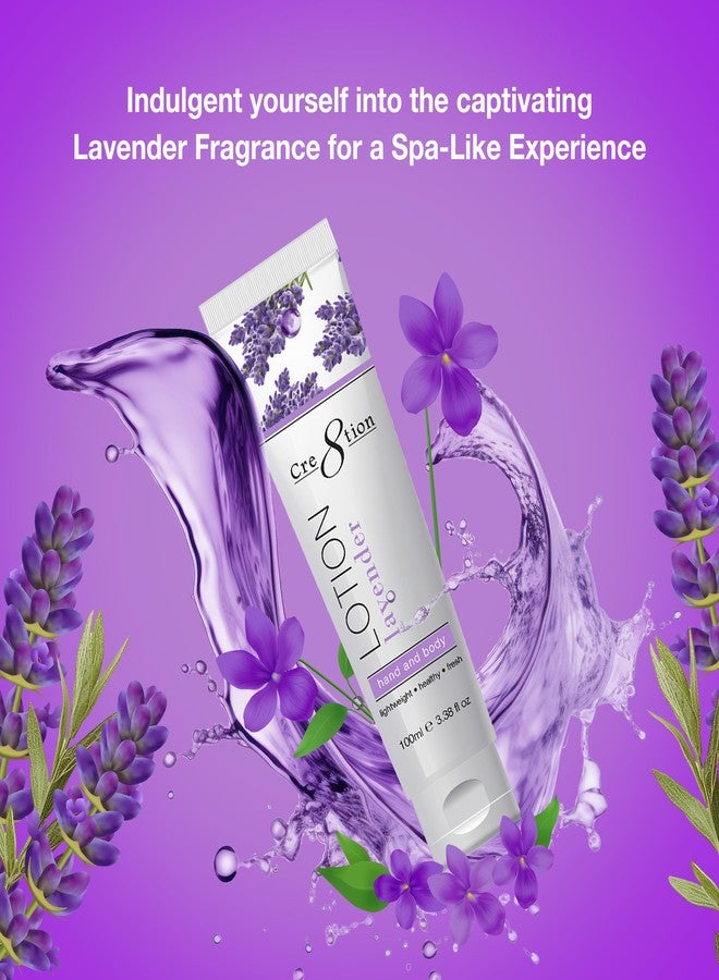 Cre8tion Premium Hand and Body Lotion, Made in Korea (Lavender) - Image 5