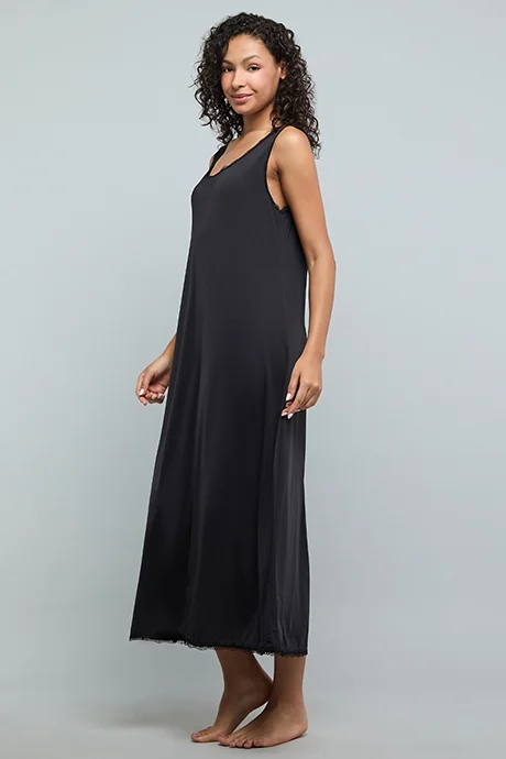 أر أند بي Solid Night Slip Dress