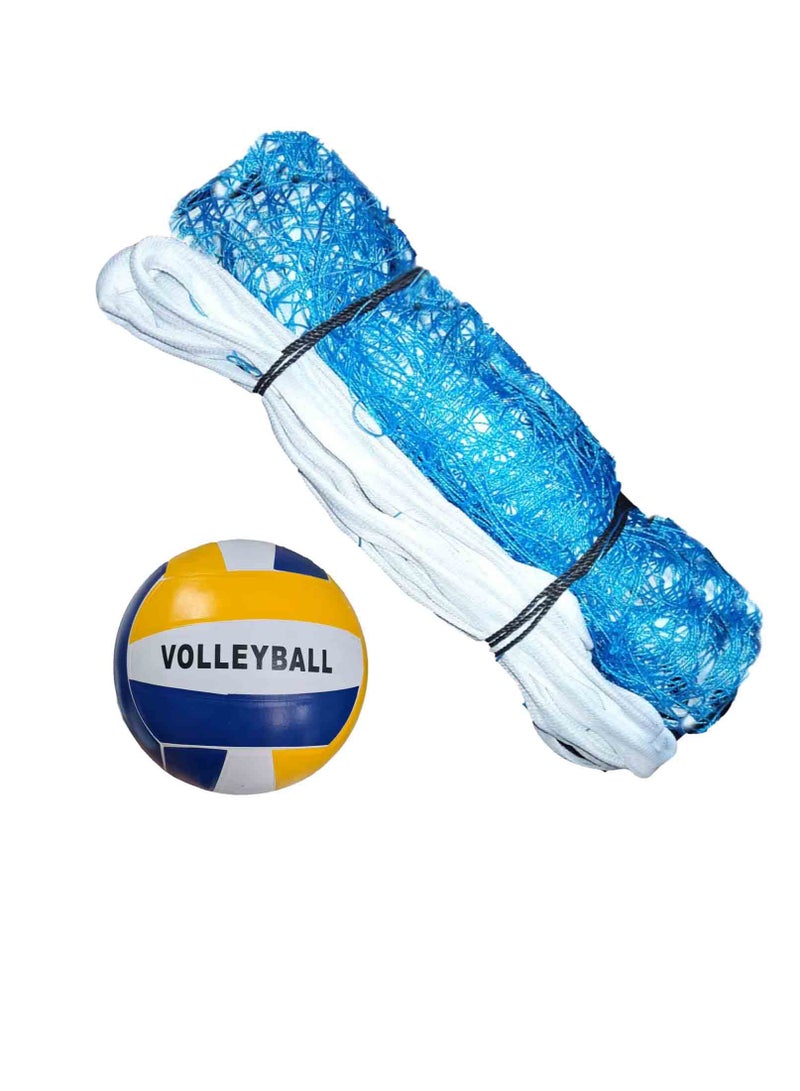 Volleyball Set of Net and Ball Offcial Size and Weight - Image 1