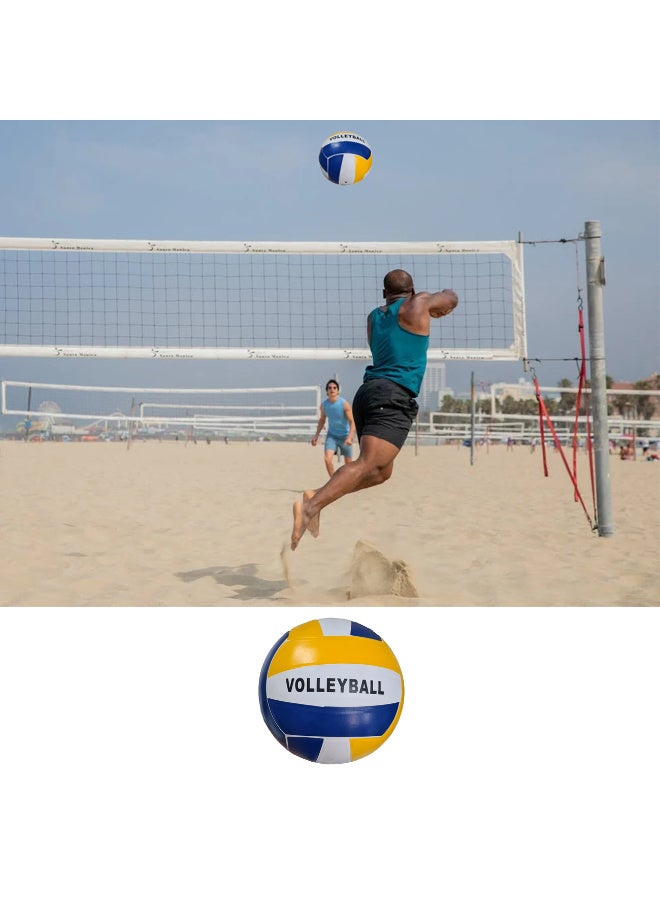 Volleyball Set of Net and Ball Offcial Size and Weight - Image 2