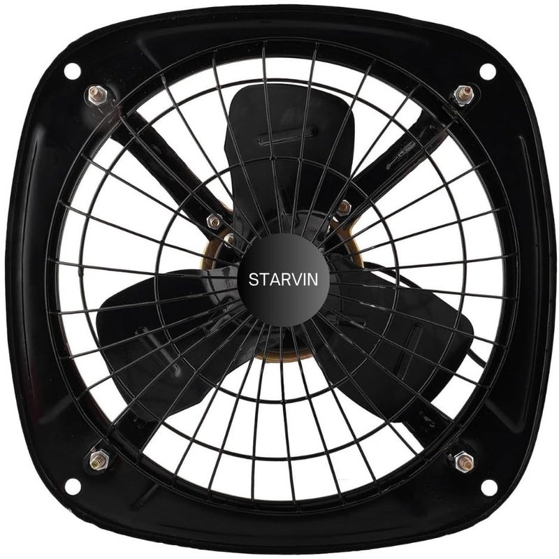 STARVIN Fresh Air 300mm (12 Inch) Exhaust Fan | Exhaust Fan for Home, Office, Kitchen and Bathroom (Black) S@67 - Image 4