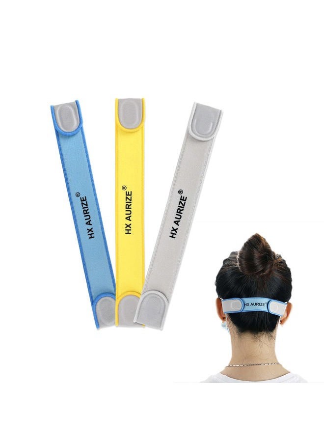 HX AURIZE Face Mask Strap Extender Adjustable for Comfortable and Relieves Pain Ears (Multi-Colored) - Image 1