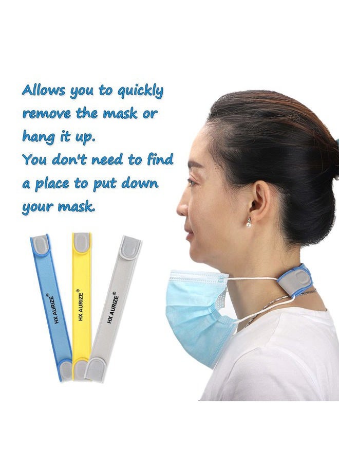 HX AURIZE Face Mask Strap Extender Adjustable for Comfortable and Relieves Pain Ears (Multi-Colored) - Image 2