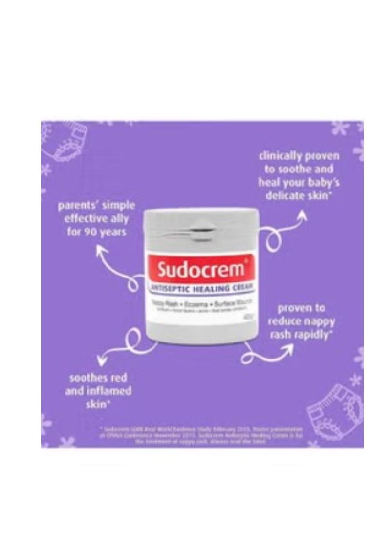 Sudocrem Sudocrem Antiseptic Healing Cream for Napkin Rash, Eczema & Bed Sores 125 gr  - Image 2