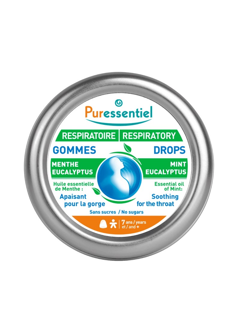 Puressential Puressentiel Respiratory Throat Drops Mint & Eucalyptus 20's