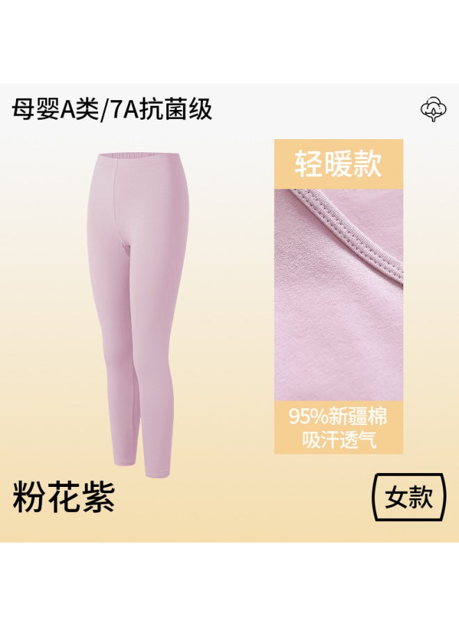 Class A Pure Cotton Autumn Clothes And Pants Couple Set Thin Elastic Men's Winter Thermal Underwear Set Women's