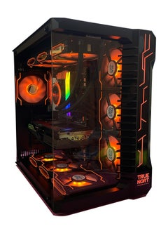 تروينورت كمبيوتر ألعاب لوسيد نوفا (Lucid Nova Gaming PC)، معالج إنتل كور i7-14700F بـ 20 نواة و28 خيط معالجة، بطاقة رسومات إنفيديا GeForce RTX 4070 بسعة 12 جيجابايت، ذاكرة رام DDR5 بسعة 32 جيجابايت (2×16) بسرعة 6000 ميجاهرتز، وحدة تخزين SSD NVMe M.2 بسعة 2 تيرابايت، نظام ويندوز 11 برو، وصندوق TRUENORT أسود بإضاءة RGB.  - Image 3