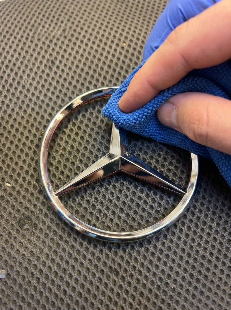 Car Emblem Badge Sticker Decal Automotive Exterior Accessory Universal Fit - Image 1