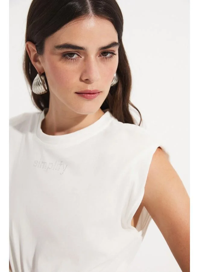 جون Panel Belted Dress