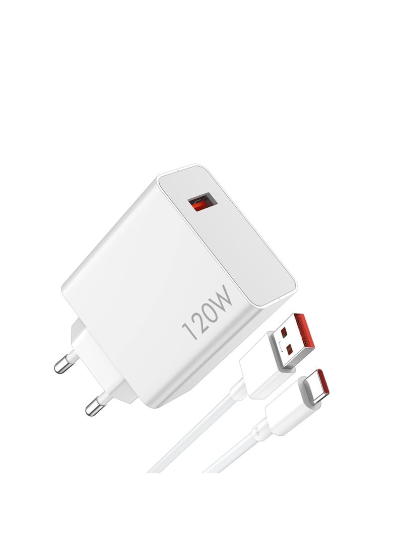 120W Fast Charger for Xiaomi 15 14T 13T 14 13 12 12t 12s Pro Lite Compatible 67W Redmi Note K80 K70 K60 K50 14 14 Pro 13 13 Pro 12 11 Pro Plus Black Shark 3 4 5 Poco X7 X6 X5 X4 GT F6 F5 F4 Mi Turbo - Image 2
